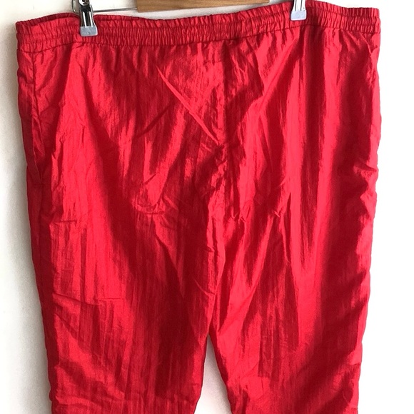 (B38) Vintage Womens Lavon Large Red Zip Up Windbreaker Jacket 90’s, NWT - Picture 13 of 15